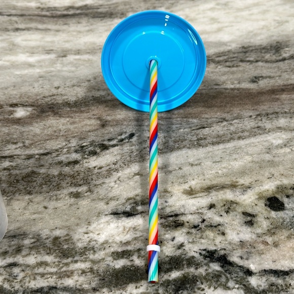 DISNEYLAND Resort Be Your Own Rainbow PRIDE 26oz Tumbler Straw Disney Parks NEW - Picture 9 of 11